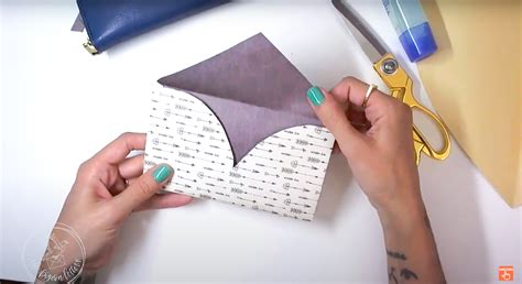 Learn How To Make A Heart Shaped Envelope With Easy To Find Supplies