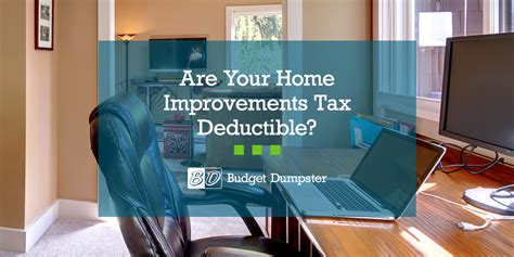 Maximizing Tax Benefits A Guide To Deductible House Improvements Off