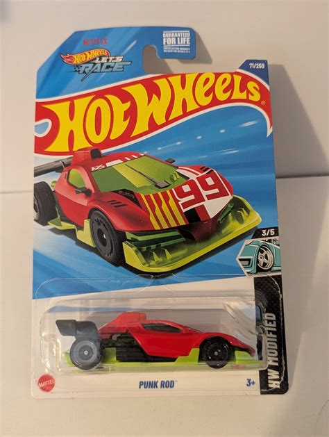 Hot Wheels Punk Rod Red Green SmallScaleCars