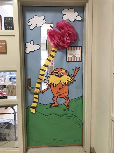 Dr Seuss The Lorax Classroom Door Decorating All Paper Tissue Paper