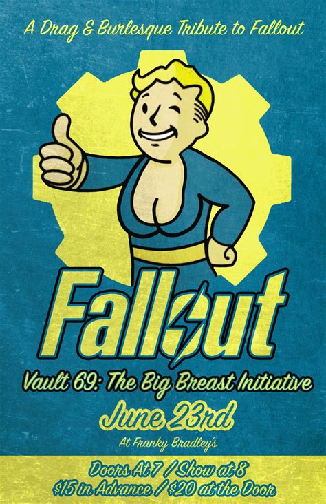 FALLOUT- VAULT 69 -The BIG BREAST INITIATIVE - PhillyGayCalendar