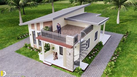 Stunning Simple House Design 8 0m9 0m With3 Bedroom Engineering