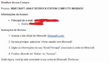 Conta Minecraft Original Full Acesso Minecraft Ggmax