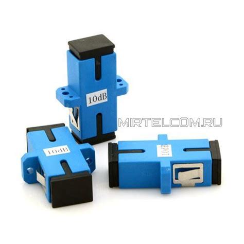 Аттенюаторы: Аттенюатор оптический SC Attenuation 10dB FF (Female-Female)