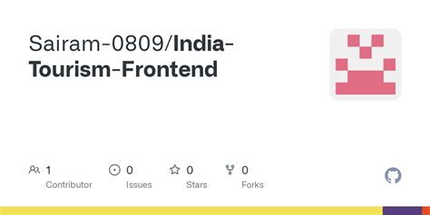 Github Sairam India Tourism Frontend