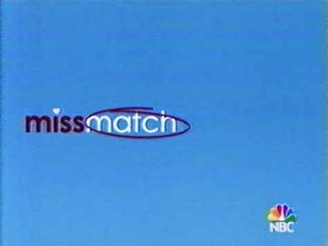 RARE AND HARD TO FIND TITLES - TV and Feature Film: Miss Match (2003 ...