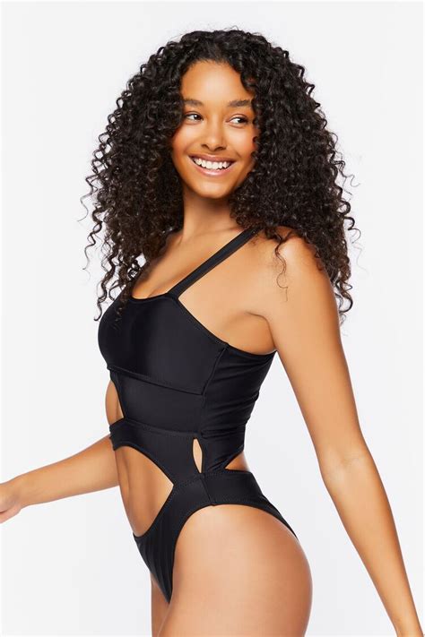 Cutout Monokini One Piece Swimsuit