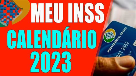 ÓTIMA NOTÍCIA DO INSS PUBLICA CALENDÁRIO 2023 PAGAMENTOS DE TODOS