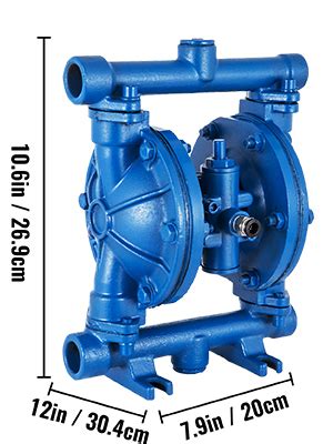 Amazon Happybuy Air Operated Double Diaphragm Pump In Inlet