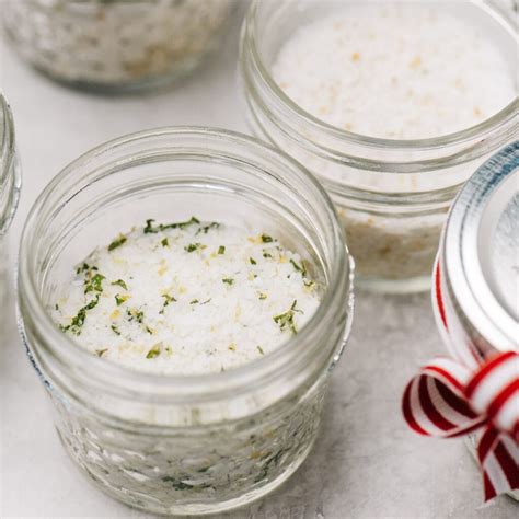 Infused Salt Trio Homemade Gift Our Salty Kitchen