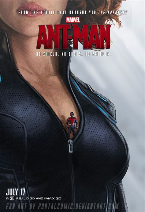 Ant-Man feat. Black Widow by PortalComic on DeviantArt