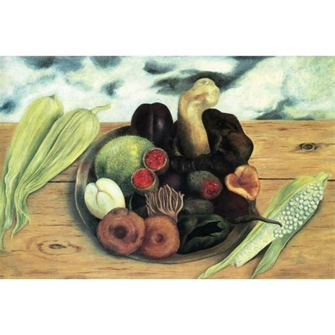 Frida Kahlo Fruits Of The Earth 20x30 Canvas Or Print Wall Art