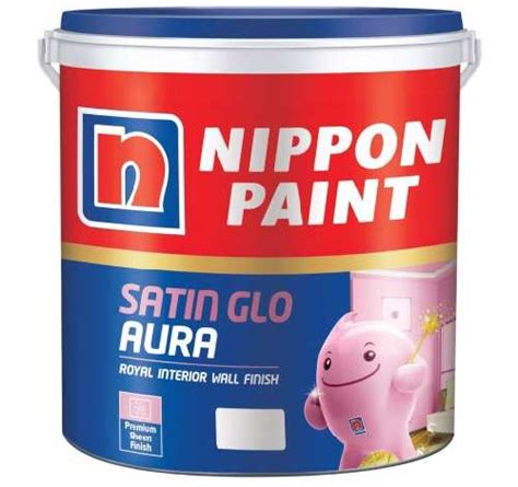 Nippon Paint Satin Glo Aura Royal Interior Wall Finish