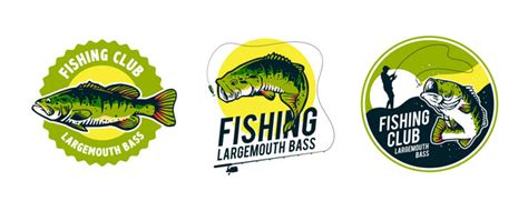 Fishing club logo Royalty Free Vector Image - VectorStock