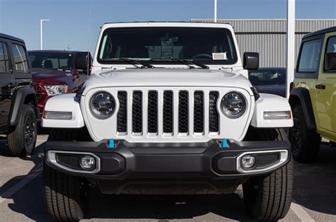 Jeep Wrangler Display At A Stellantis Dealership Jeep Offers The ...