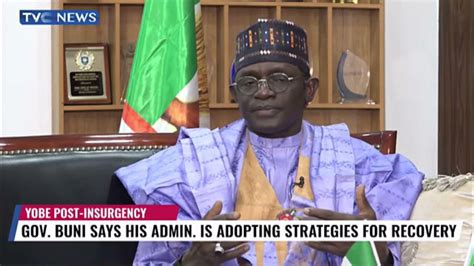 Gov Buni Speaks On Progress Made In Yobe State Shares His Experiences