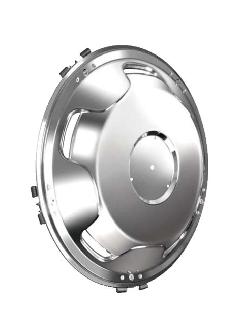 Simulator Model Metal Stainless Wheel Cover Rear X