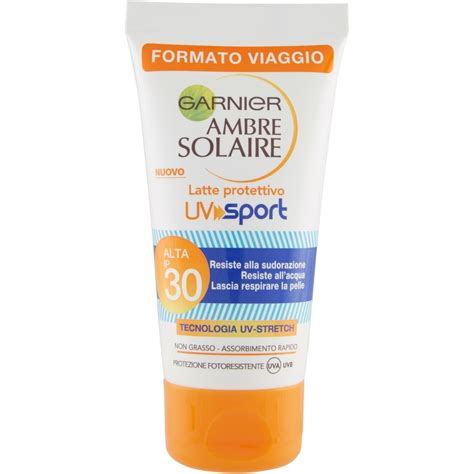 Solare Latte Protettivo Formato Viaggio Spf Garnier Ambre Solaire