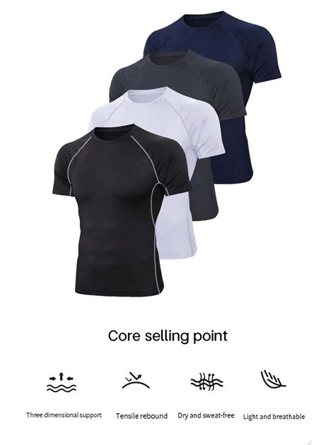 Pe As Conjunto Camiseta Esportiva De Compress O Estilo Namorado Para