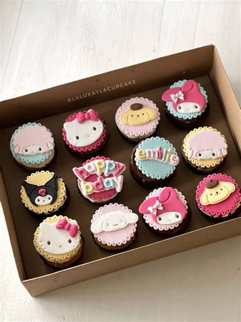 Sanrio Cupcakes Kue Lucu Kue Ulang Tahun