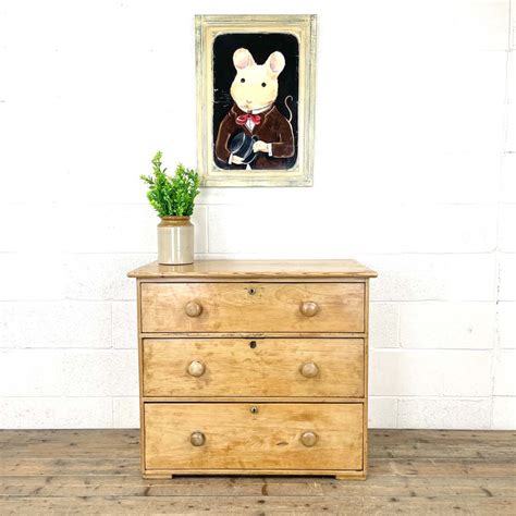 Antique Pine Chest Of Drawers M Penderyn Antiques