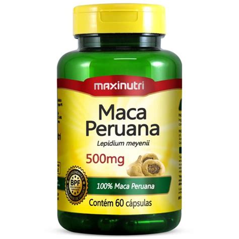 Maca Peruana Caps Maxinutri Na Nutri Fast Shop