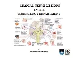 PPT-CRANIAL NERVE LESIONS