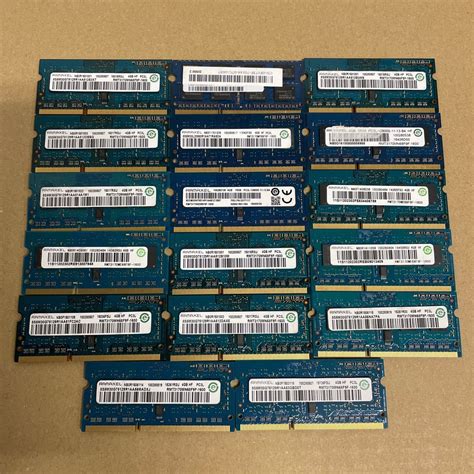 Yahooオークション ス16 Ramaxel ノートpcメモリ 4gb 1rx8 Pc3l 128