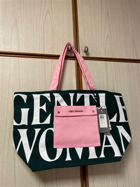 Gentlewoman Green Pink Tote Women S Fashion Bags Wallets Tote