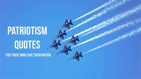 Patriotism Quotes for Those Who Love Their Nation - WishBae.Com