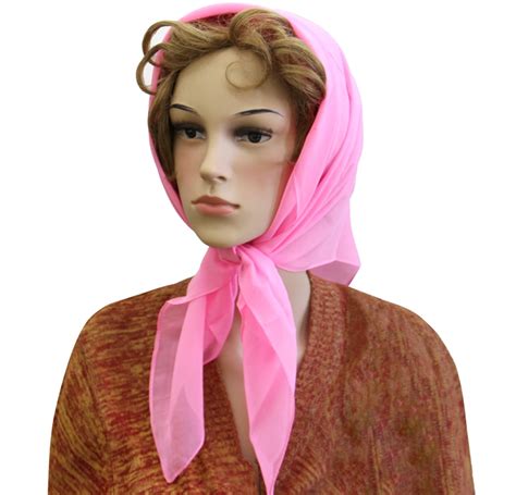 Платок (шифон, 65 х 65 см), цена — 351 р., купить в интернет-магазине