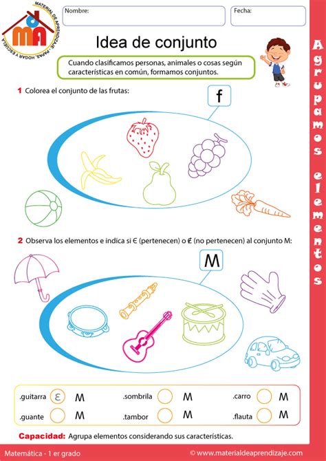 Como Ense Ar Conjuntos A Ni Os De Primaria C Mo Ense Ar