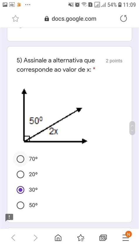 Assinale A Alternativa Que Corresponde O Valor De X Brainly Br