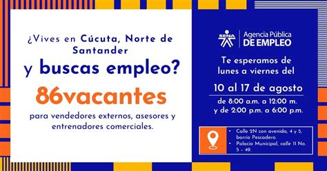 SENA NORTE DE SANTANDER on Twitter Buscas empleo Acércate y