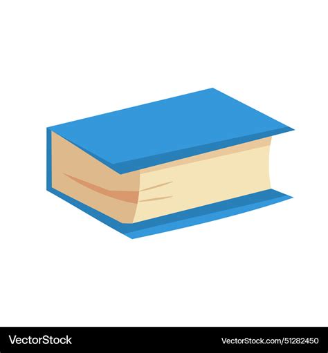 Blue book clipart Royalty Free Vector Image - VectorStock