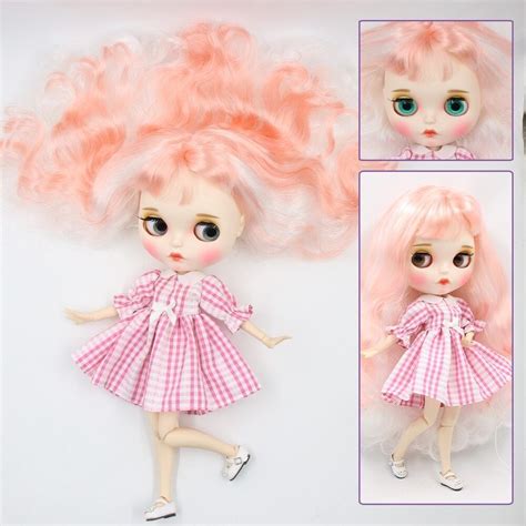 Betty Premium Custom Neo Blythe Doll With Blonde Hair White Skin And Matte Cute Face This Is