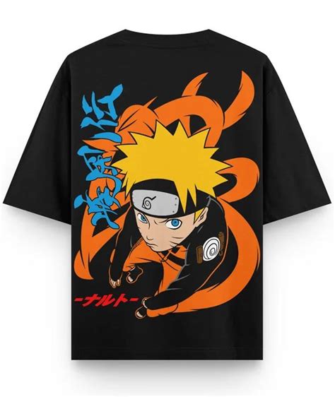 Uzumaki Naruto Oversized T Shirt Swag Shirts