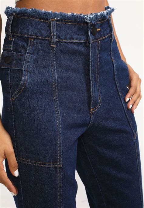 Cal A Jeans Colcci Mom Bruna Azul Cal A Jeans Colcci Ideias Fashion