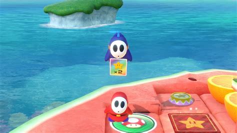 Super Mario Party Partner Party 731 Watermelon Walkabout Shy Guy