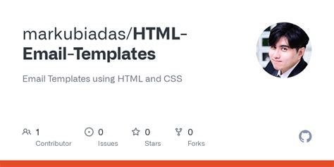 GitHub - markubiadas/HTML-Email-Templates: Email Templates using HTML ...