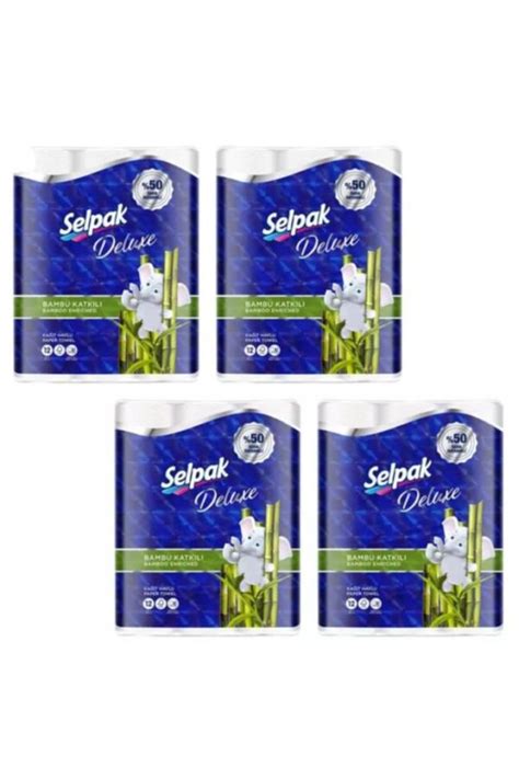 Selpak Deluxe Bambu Katk L Ka T Havlu Li Adet Marko S Permarket