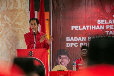 Jemput Kemenangan Di Pemilu Pdip Surabaya Persiapkan Saksi Tps