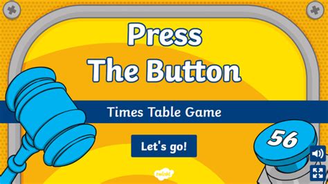 Number Bonds Press The Button Maths Game