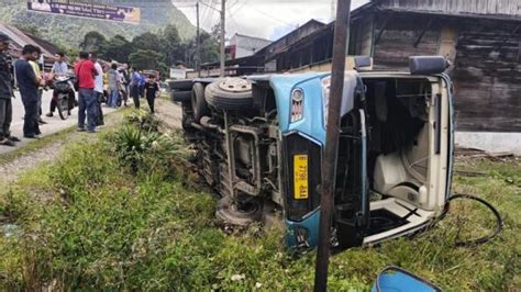 Kronologi Bus Pariwisata Big Bird Tabrak 4 Pejalan Kaki Di Toba Hingga