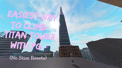 Roblox Parkour Titan Tower