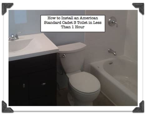 American Standard Cadet 3 The Easiest Toilet You Ll Ever Install