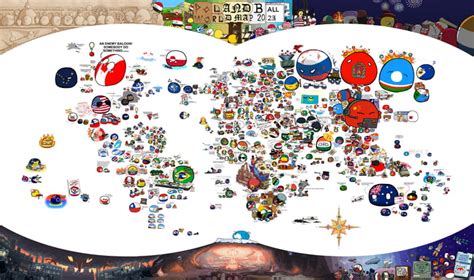 Official Polandball World Map 2023 9GAG