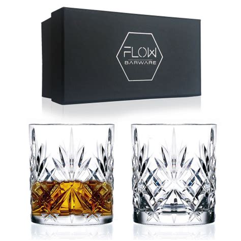 Classic Crystal Whisky Glasses And Whisky Stones T Set The Kitchen