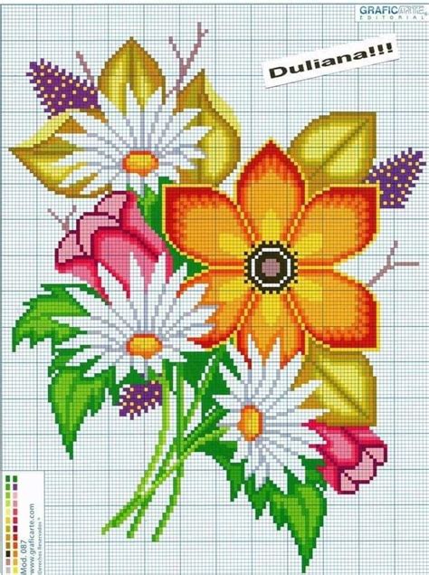 Pin By Luz Cortes On Punto De Cruz Cross Stitch Flowers Cross Stitch