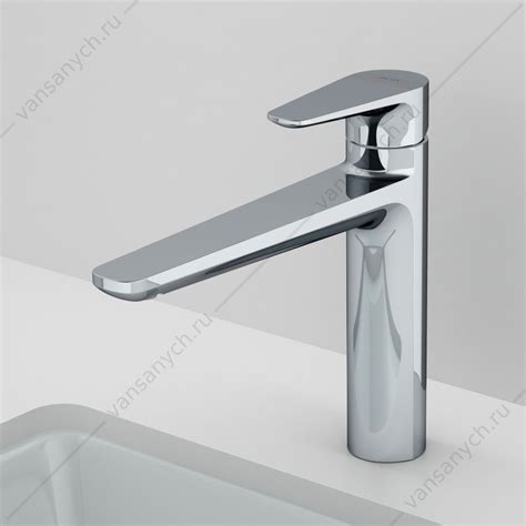 Смеситель для кухни AM.PM Inspire, излив 214 мм, хром, F5000000 ...